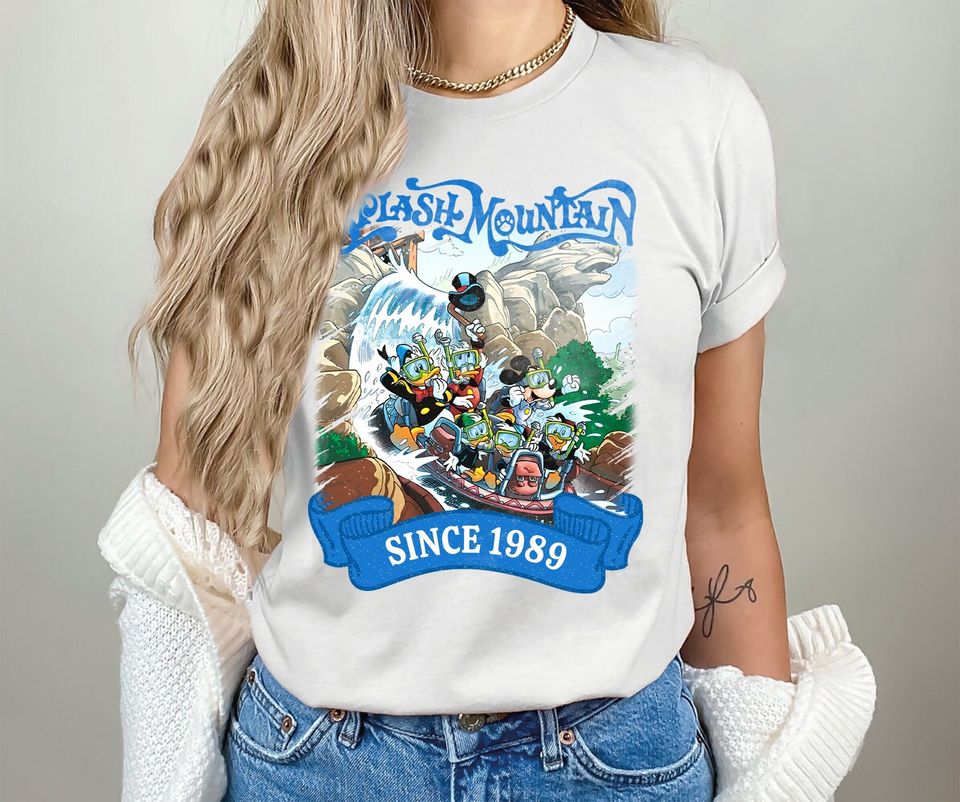 Disney Splash Mountain Vintage Shirt, Splash Mountain,