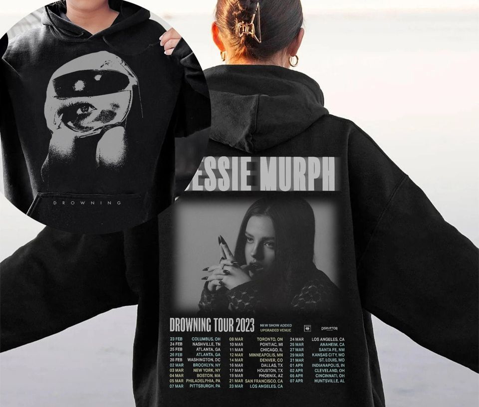 Drowning Tour 2023 Shirt, Jessie Murph Shirt, Jessie Murph Music Tour 2023 Hoodie