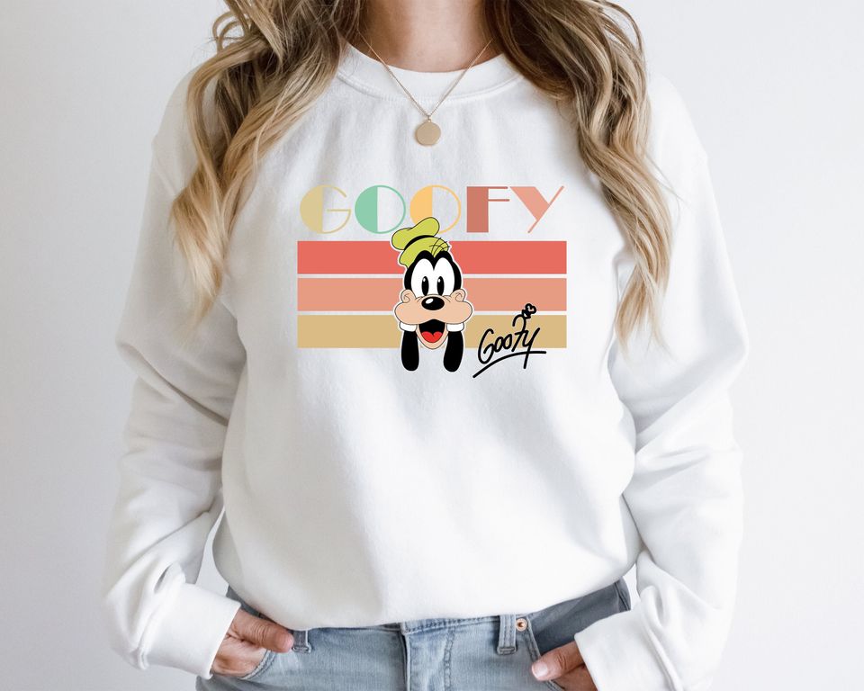 Vintage Goofy Sweatshirt, Disneyland Sweatshirt