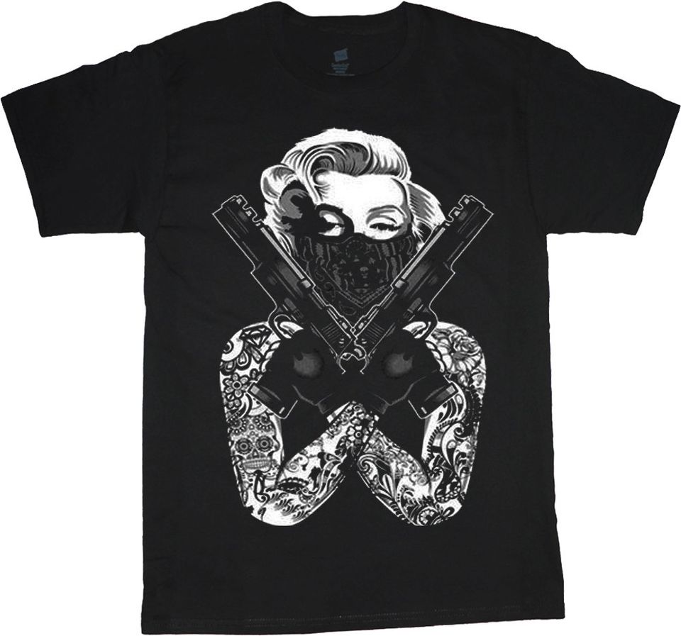 Marilyn Monroe Gangster T Shirt