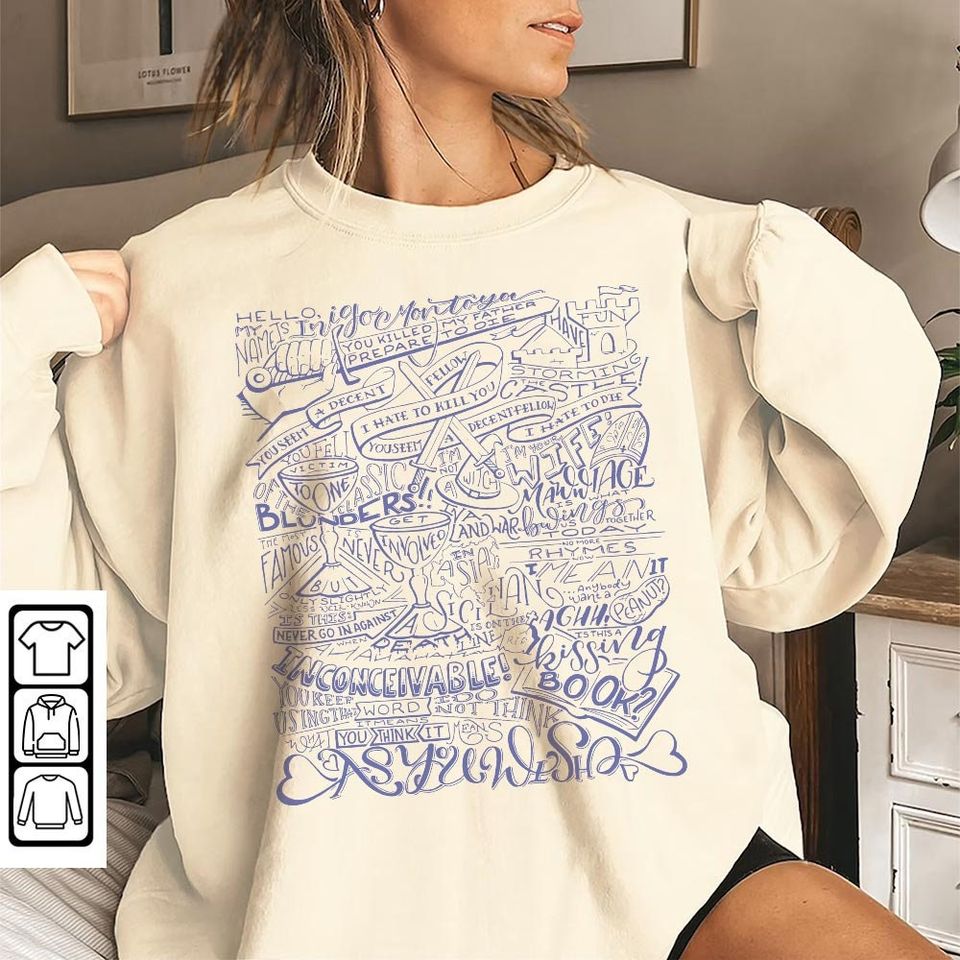 Princess Bride Quotes Sweatshirt