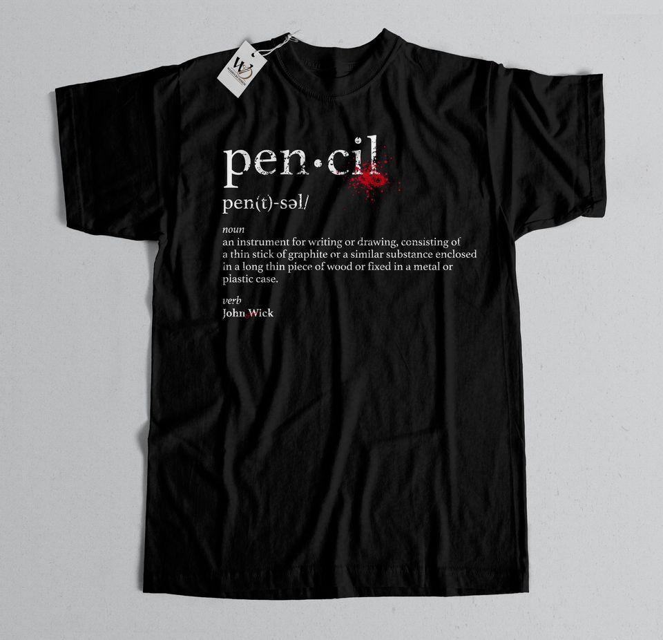 John Wick - Pencil Shirt | Baba Yaga | Keanu Reeves | Chapter 4