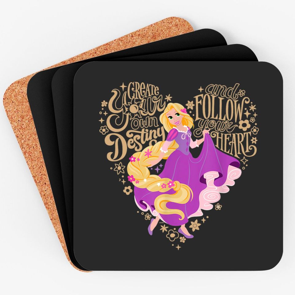 Disney Princess Rapunzel Follow Your Heart Coasters