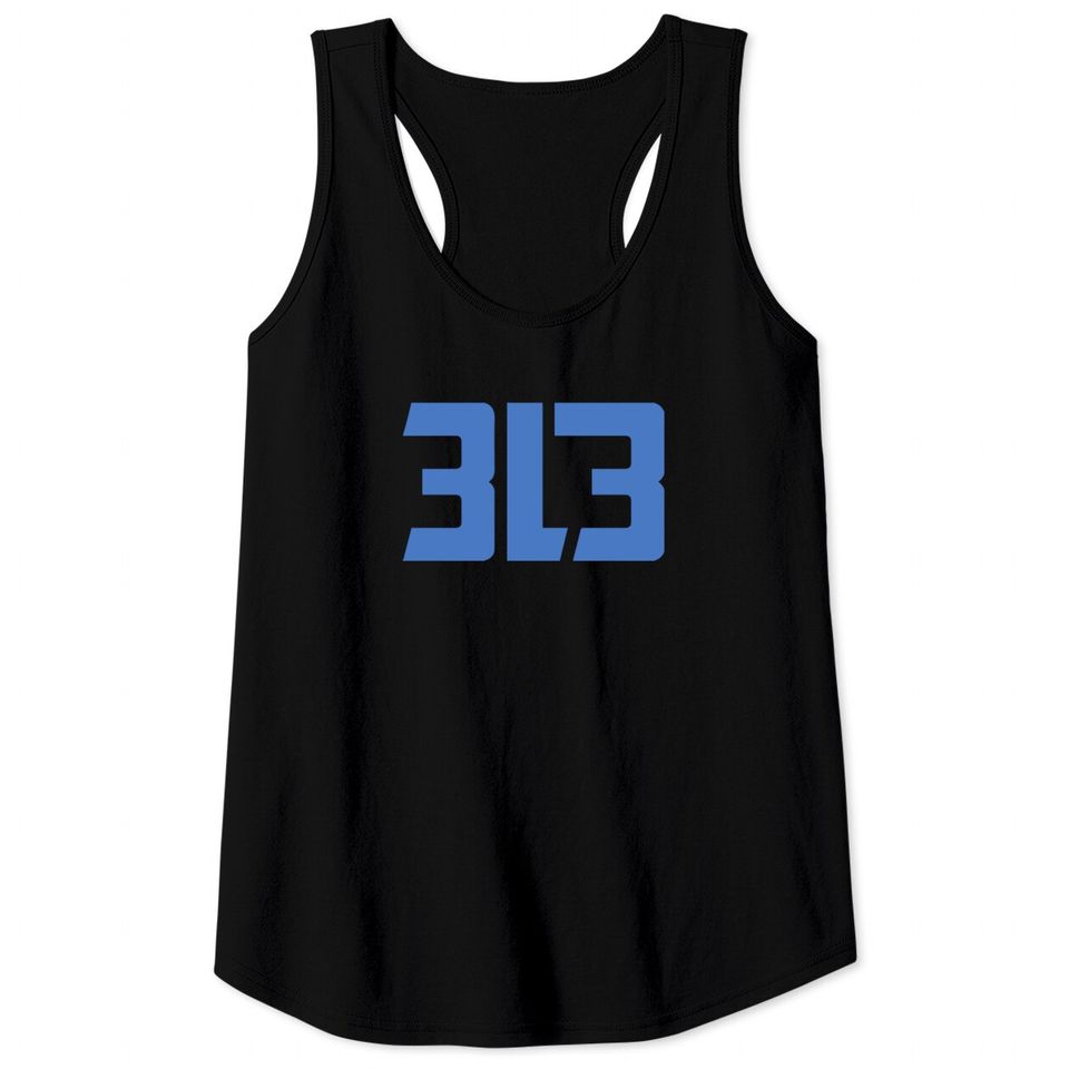 Dan Campbell Detroit Lions 313 Tank Tops