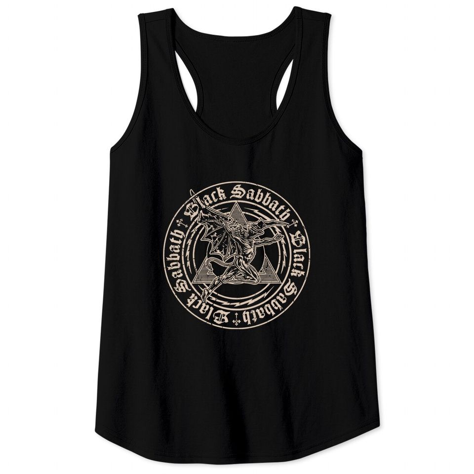 Black Sabbath Vintage Band Tank Tops