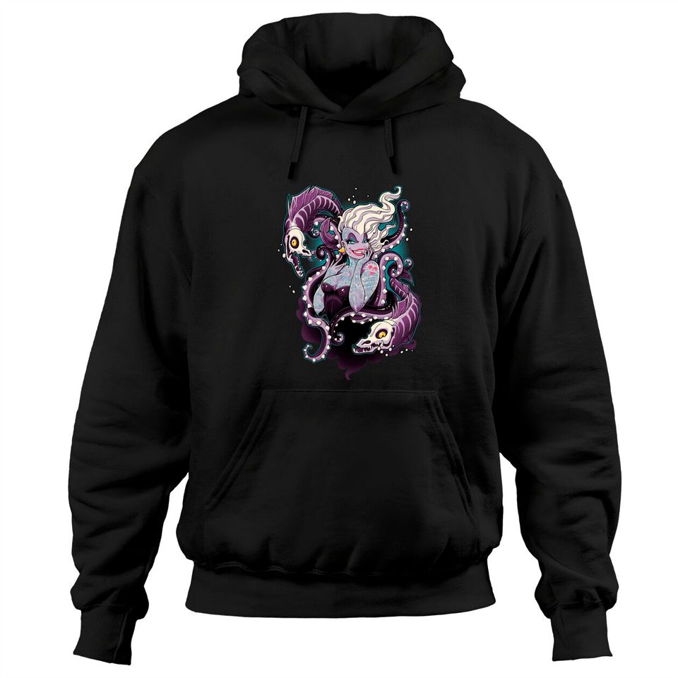 Disney Ursula Haters Gonna Hate Disney Comfort Colors Hoodies