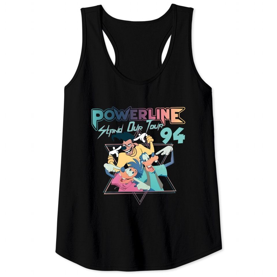 Disney Powerline Stand Out Tour 94 Tank Tops