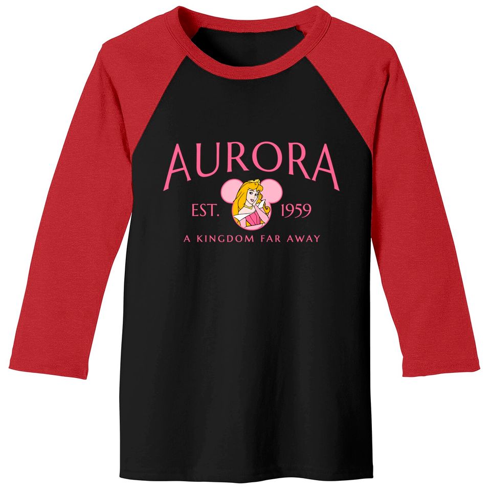 Disney Princess Baseball Tees, Princess Aurora Baseball Tees, Sleeping Beauty