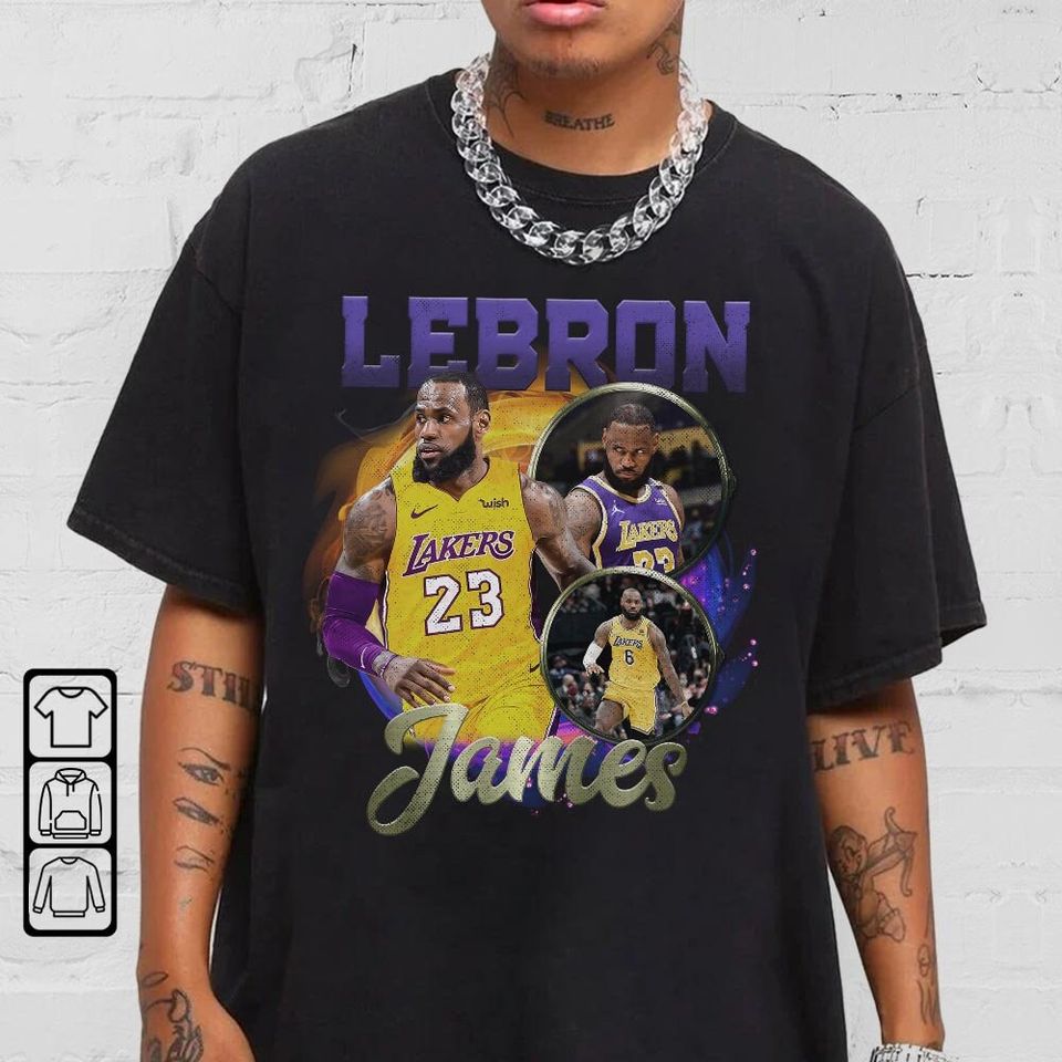 LeBron James Vintage Shirt, LeBron James Tee