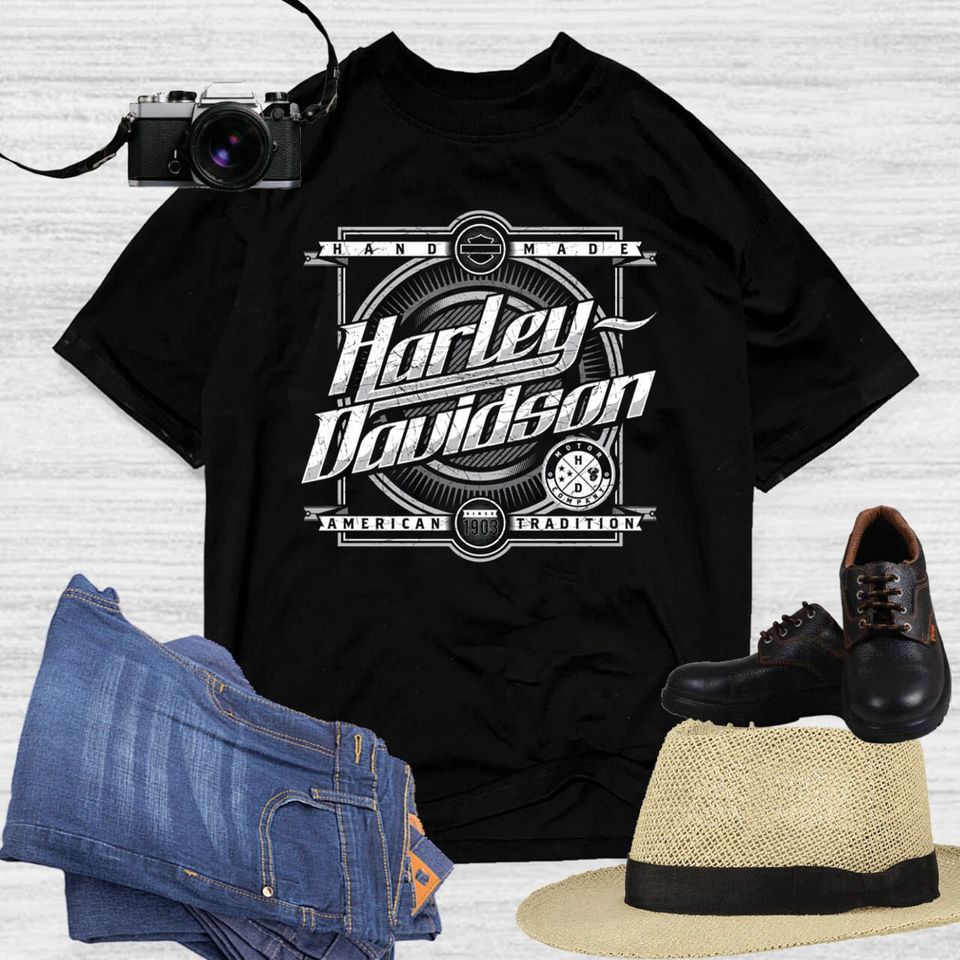 H davidson American Tradition T-Shirt, Haarleyy Davidson Shirt