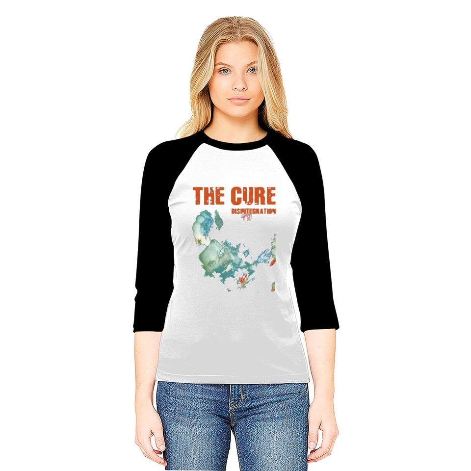 Vintage The Cure Disintegration Baseball Tees