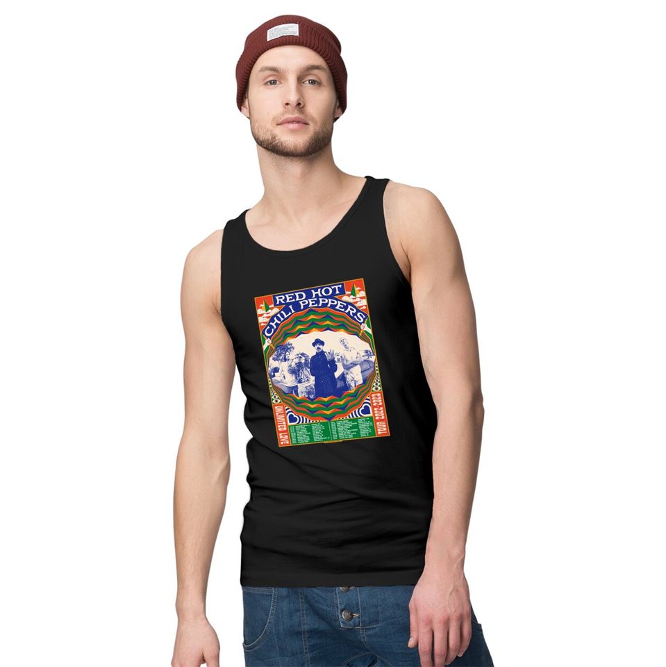 Red Hot Chili Peppers 2023 Tour Tank Tops