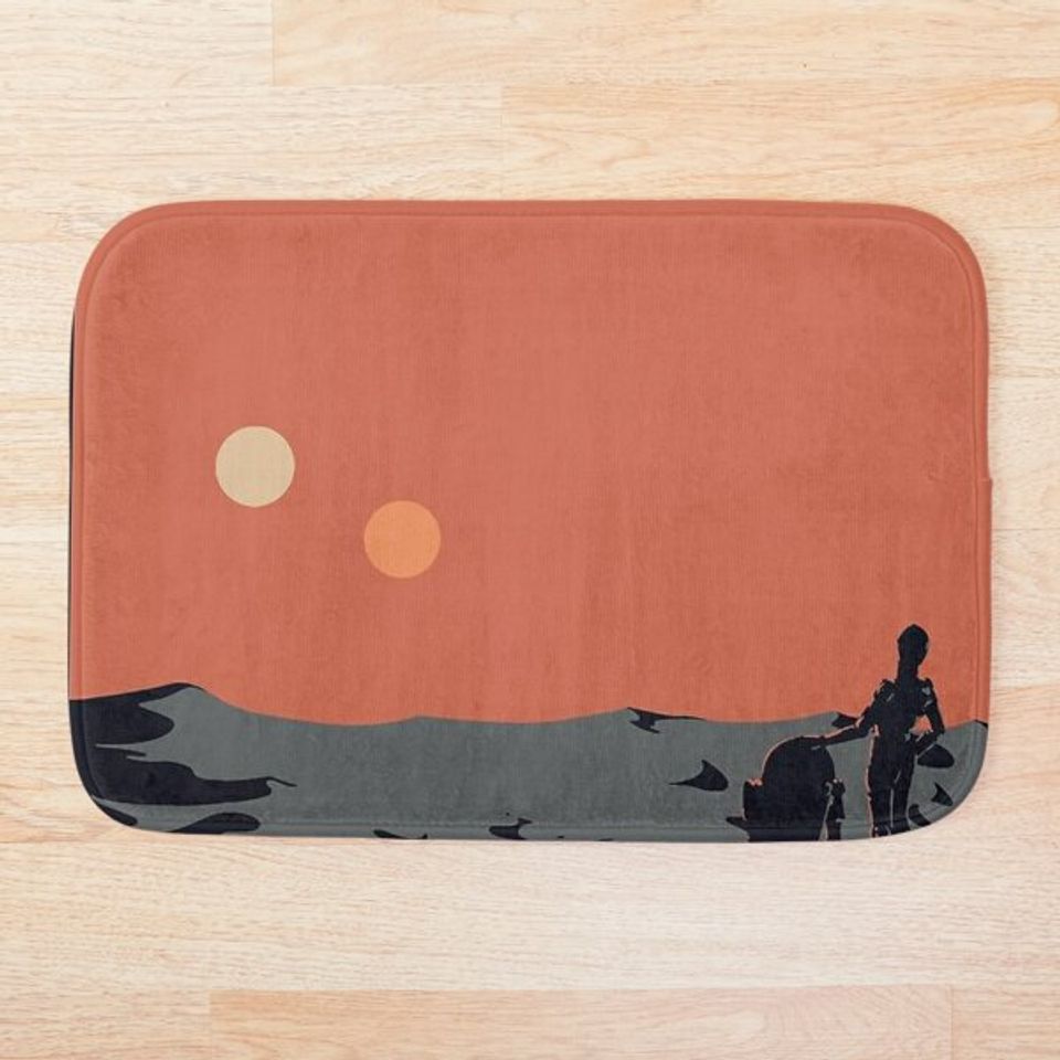 Visit Tatooine Bath Mat