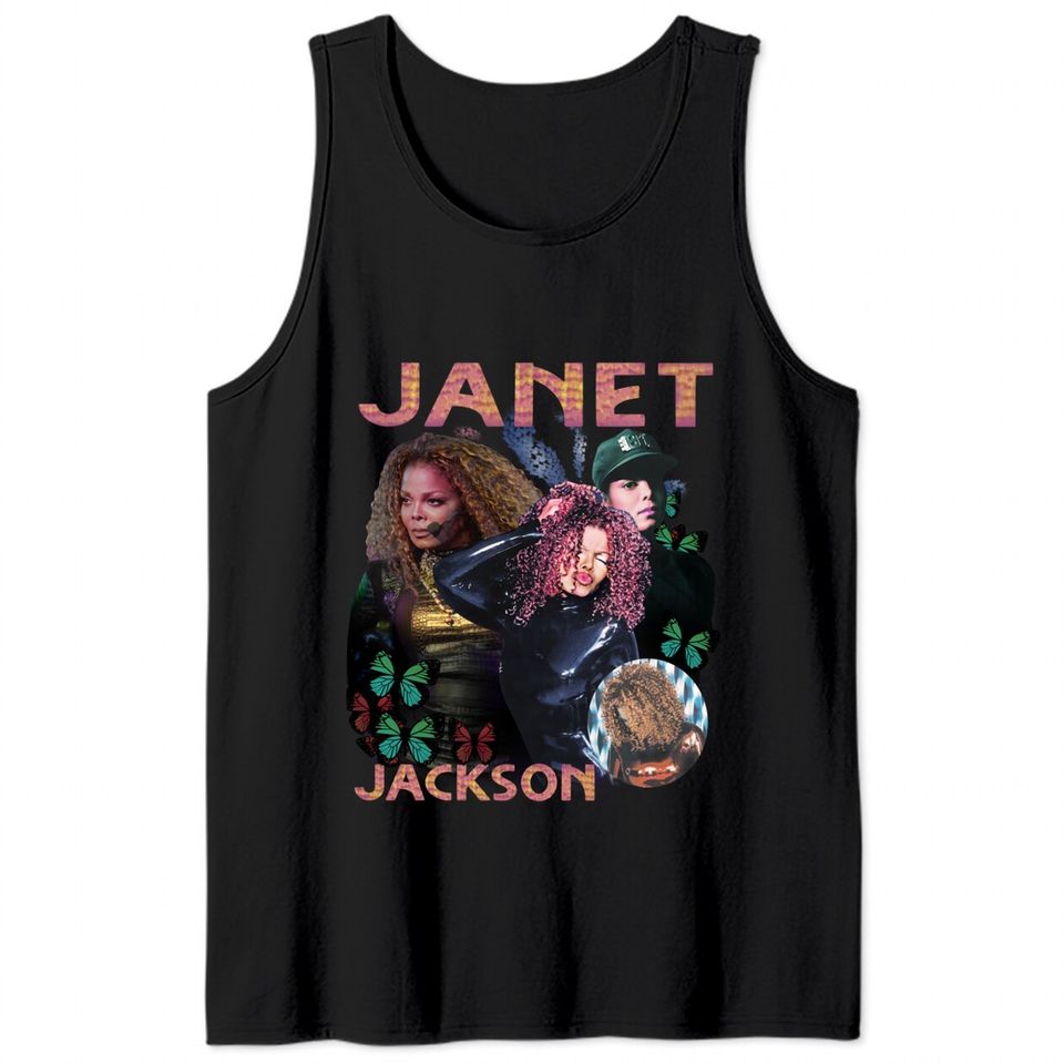 Janet Jackson Inspired Tour Tank Tops, Janet Jackson Tank Tops