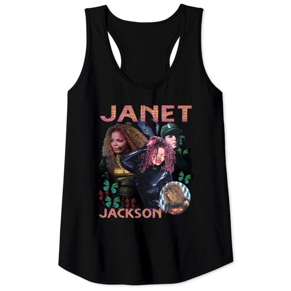 Janet Jackson Inspired Tour Tank Tops, Janet Jackson Tank Tops