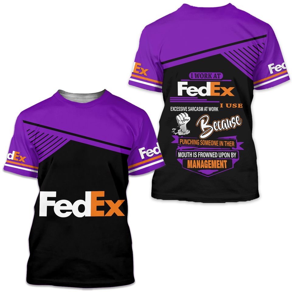 FedEx 3D Tshirt