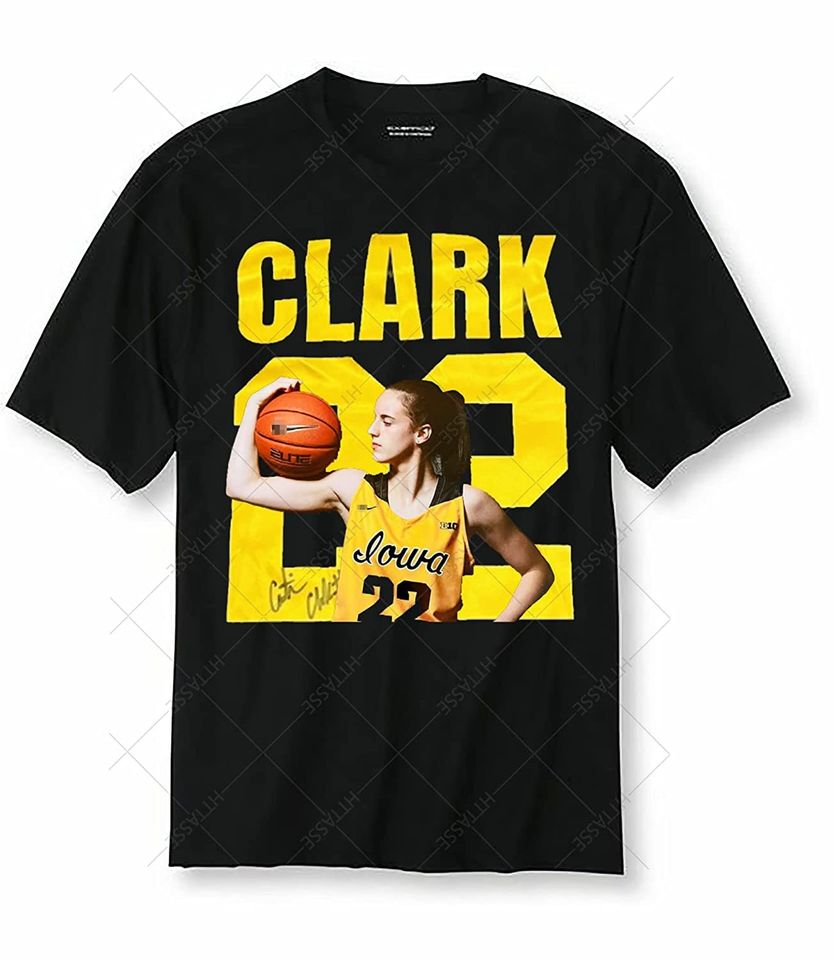 Caitlin Clark T-shirt, 2023 Abbey Road Sydney Affolter Caitlin Clark Shirt
