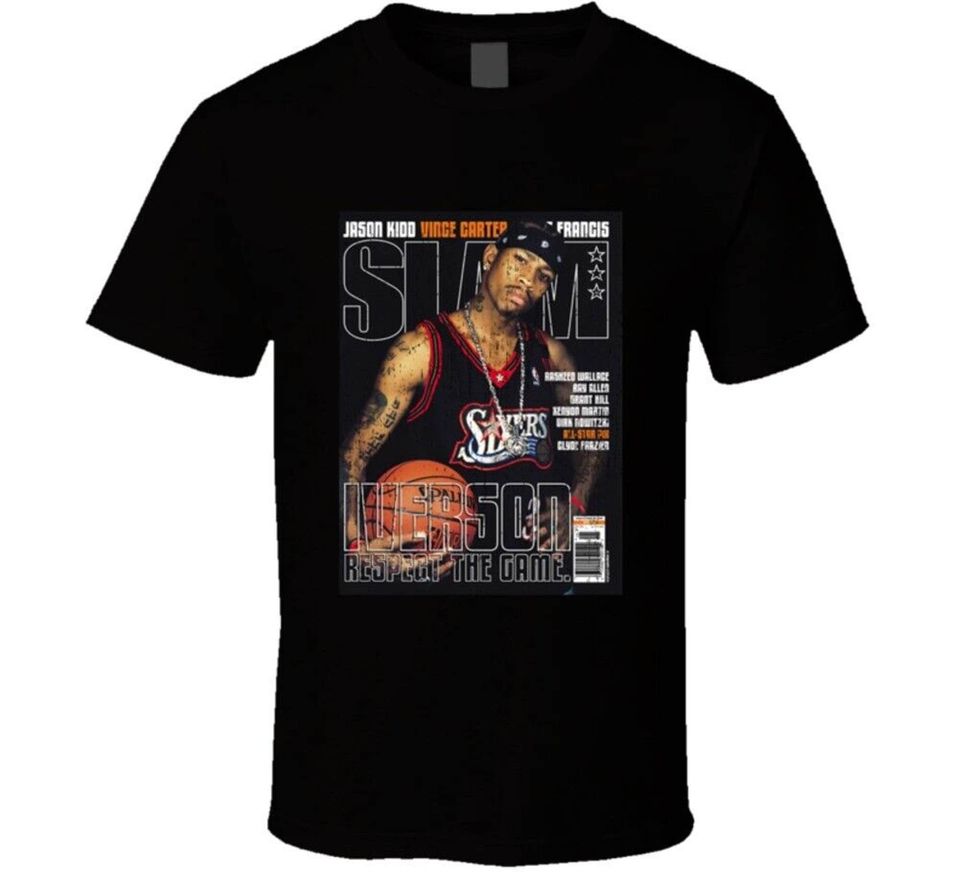 Slam Magazine Issue 42 Allen Iverson T shirt