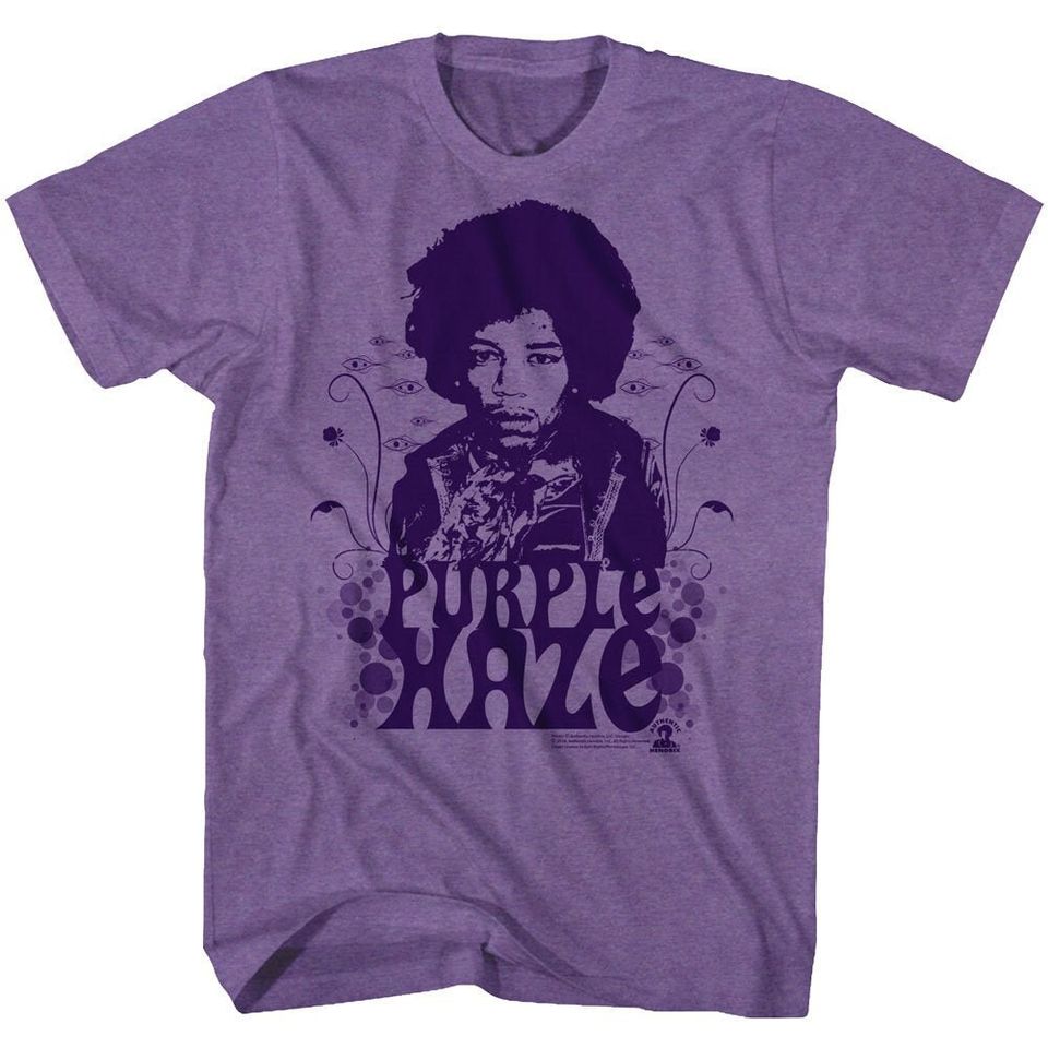 Jimi Hendrix Purple Haze Rock and Roll Shirt