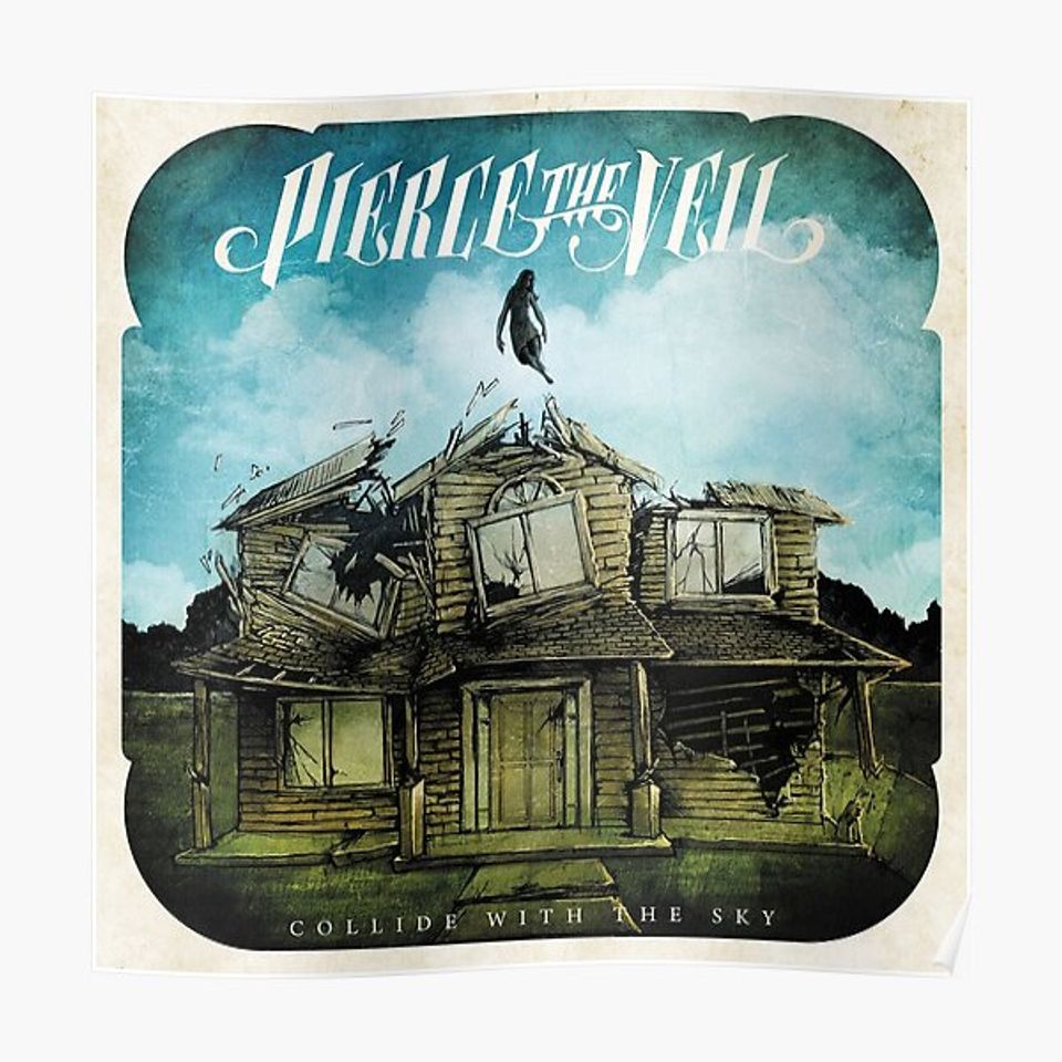 Pierce the Veil collide with the sky Premium Matte Vertical Poster