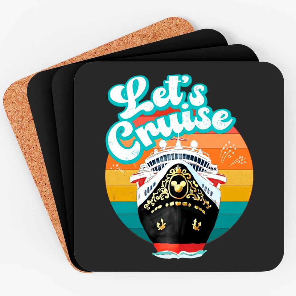 Coasters Disney Cruise Tank, Disney Coasters