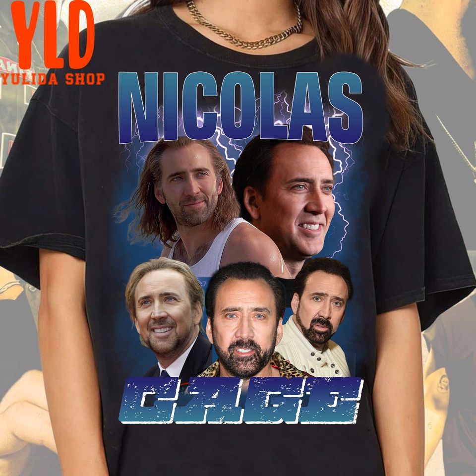 Nicolas Cage Vintage Shirt