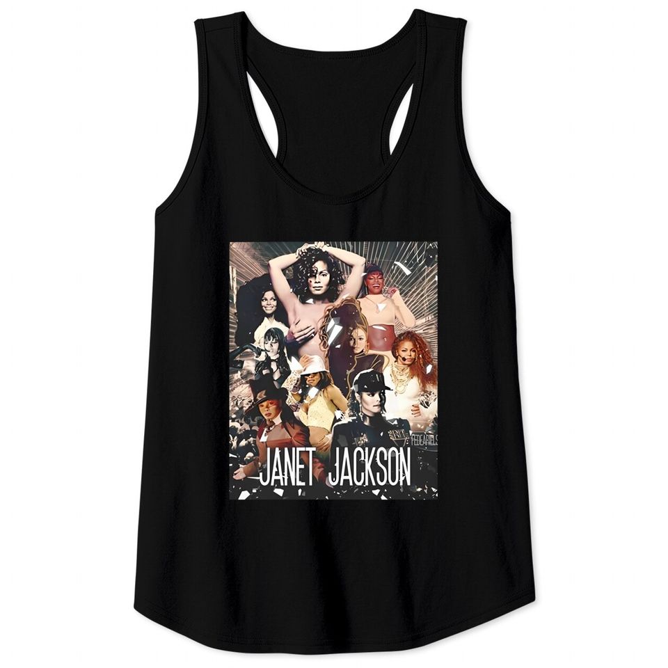 Janet Jackson Tank Tops, Janet Jackson Singer Tank Tops
