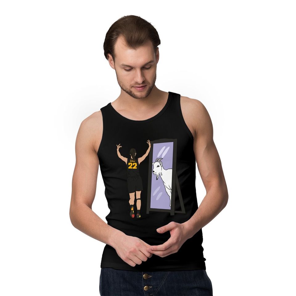 Caitlin Clark Mirror GOAT Tank Tops