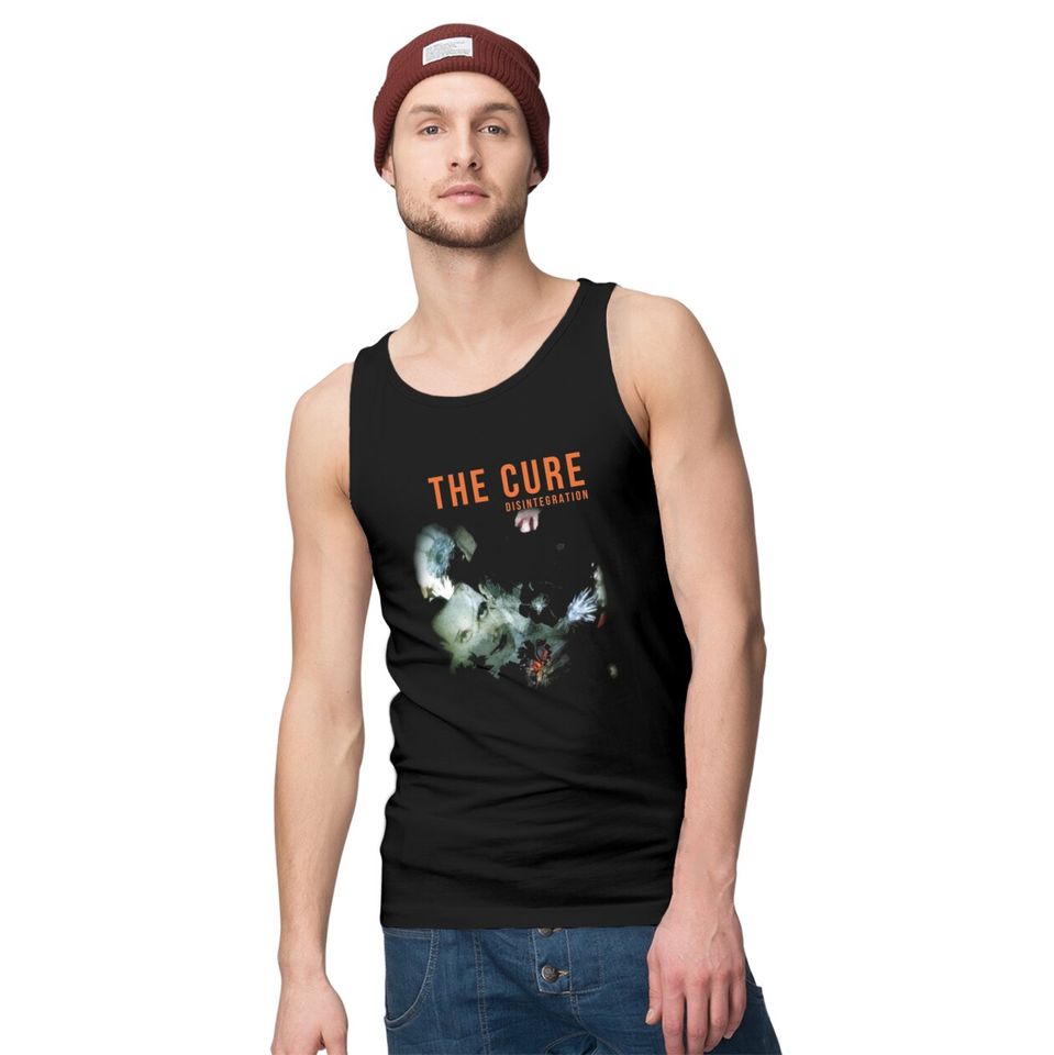 The Cure Disintegration Graphic Tank Tops