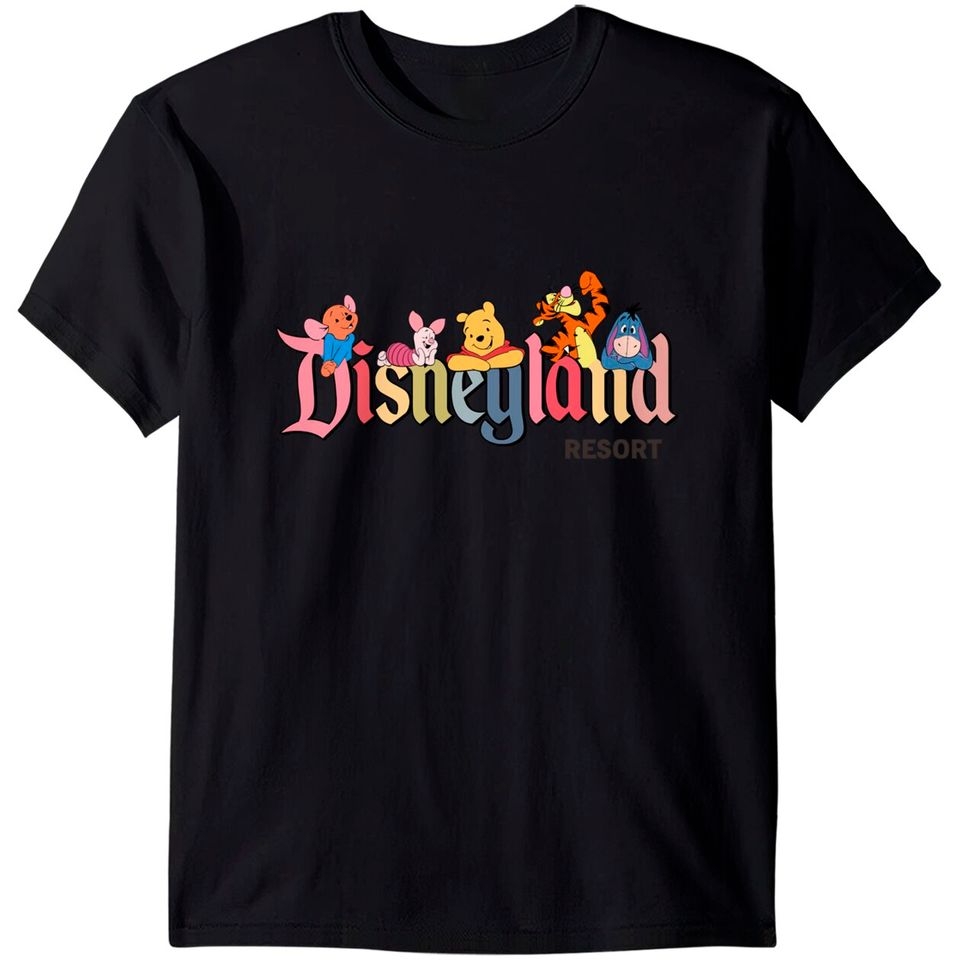 Disneyland T-Shirts, Disneyland Resort T-Shirts, Winnie the Pooh T-Shirts, Disneyland Resort T-Shirts, Pooh Bear T-Shirts, NA-060502