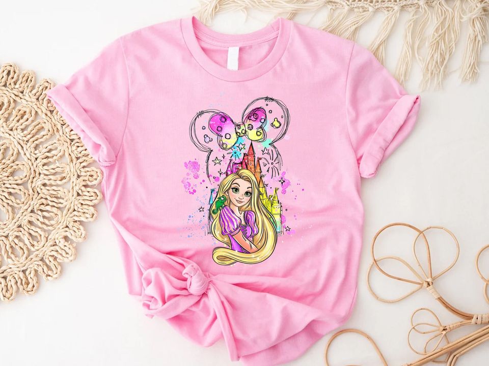 Princess Rapunzel Shirt,Disney Princess Rapunzel