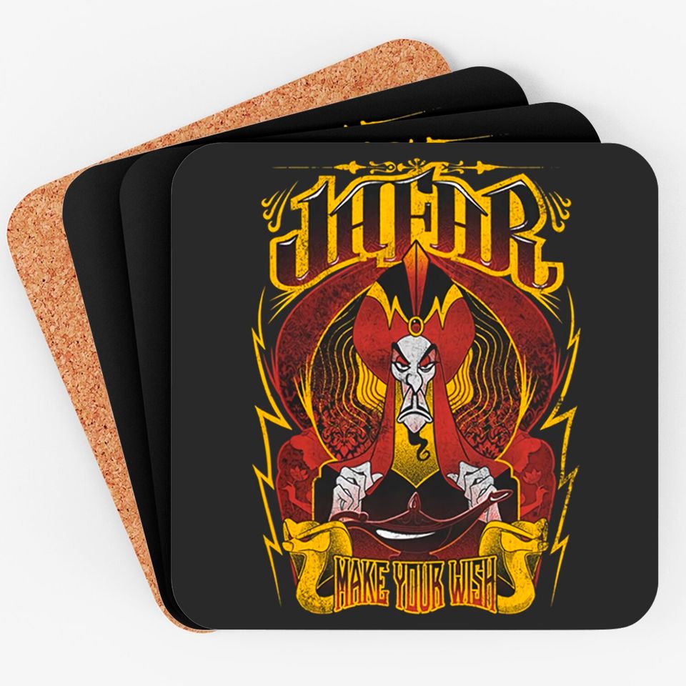 Disney Aladdin Jafar Make Your Wish Coasters