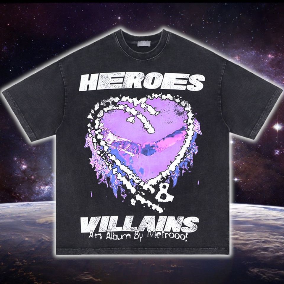 Metro Boomin Heroes and Villains Graphic T-shirt