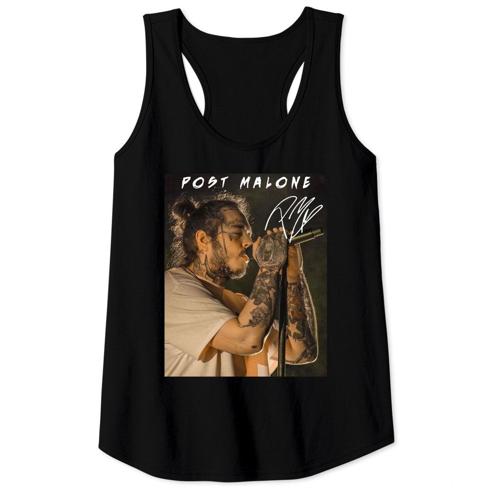 Post Malone Vintage Signature Tank Tops