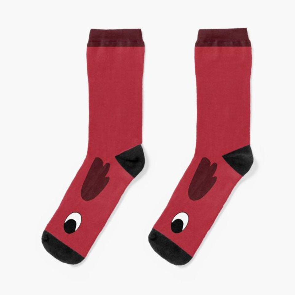 The Owl House Hunter's Palisman Flapjack Little Rascal Cardinal Socks Socks