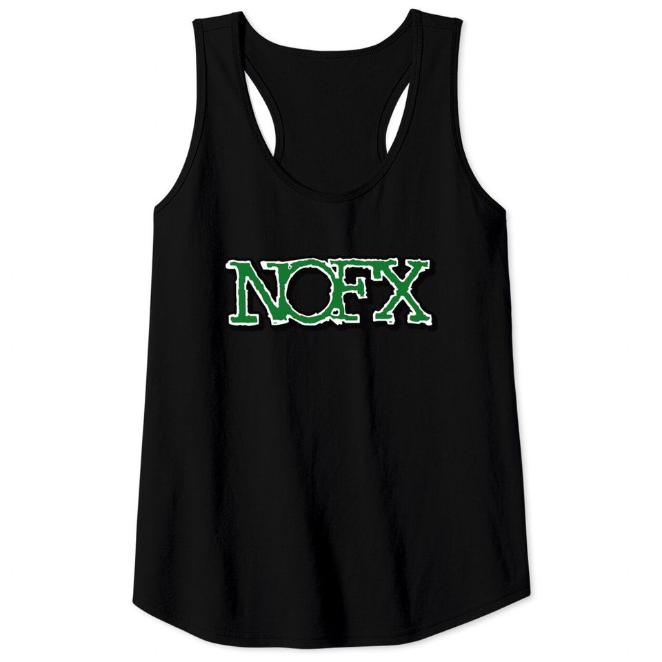 NOFX Band Tank Tops Fat Mike Music Band American Punk Rock Skate Punk Ska Punk Tank Tops