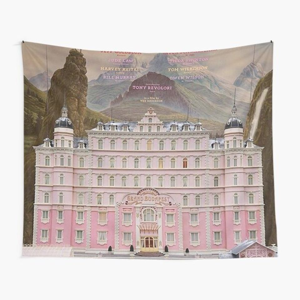 Grand Budapest Hotel Tapestry
