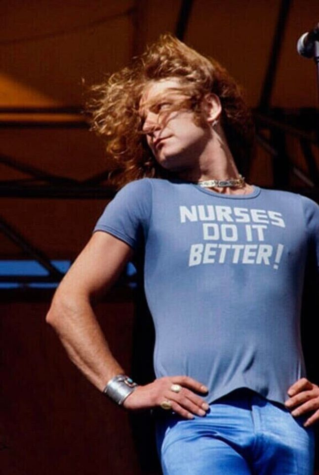 Nurses do it better as worn by Robert Plant T Shirt
