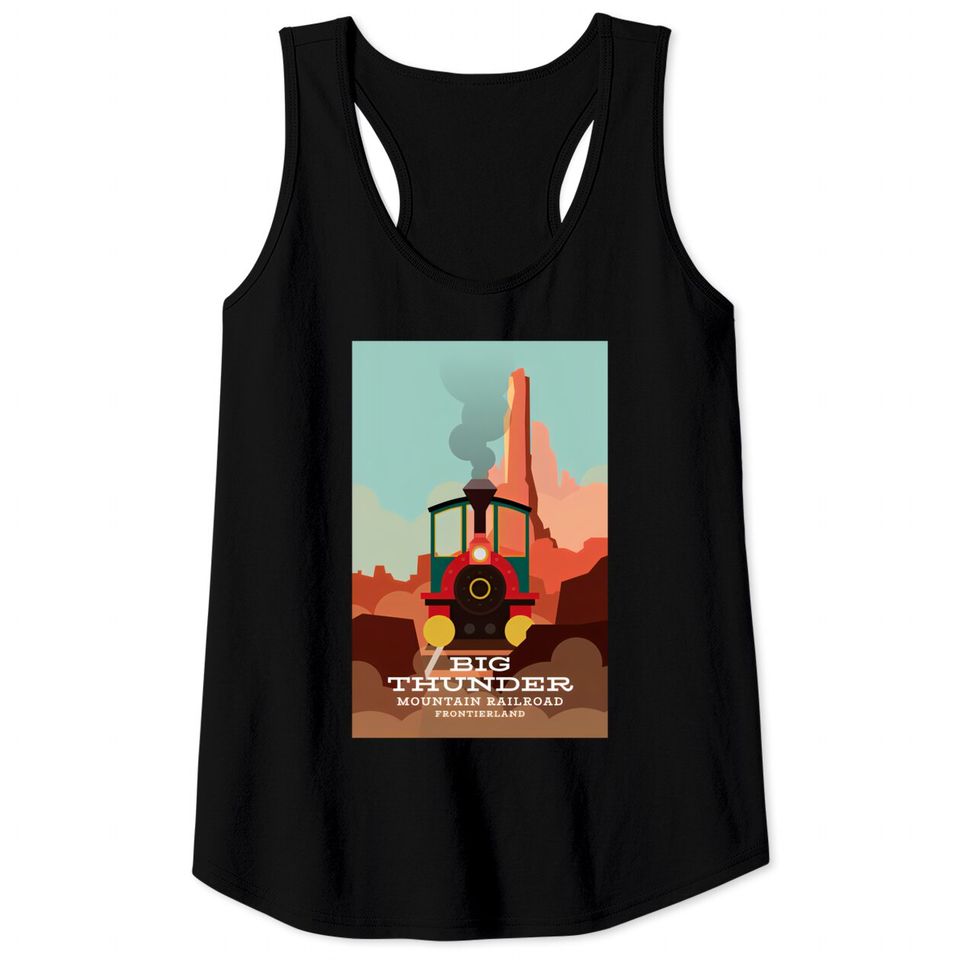 Big Thunder Mountain Railroad - Disneyland - Tank Tops
