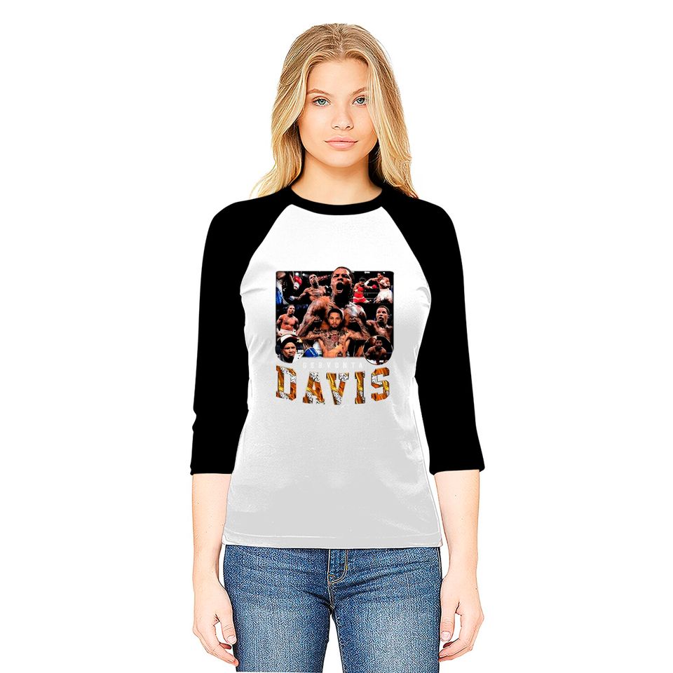 Gervonta Davis Baseball Tees, Boxing Baseball Tees