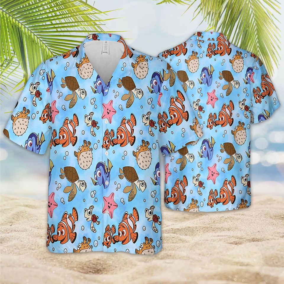Pooh And Friends Hawaiian Shirt, Summer Disney Hawaiian Shirt