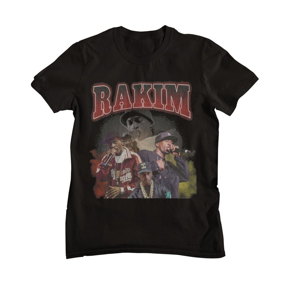 RAKIM Retro Classic T-shirt, Hip Hop Rap Tee