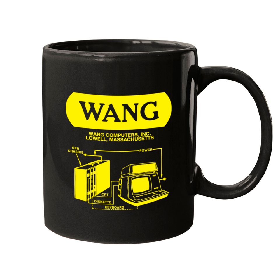 Wang Computers - Yellow Mugs
