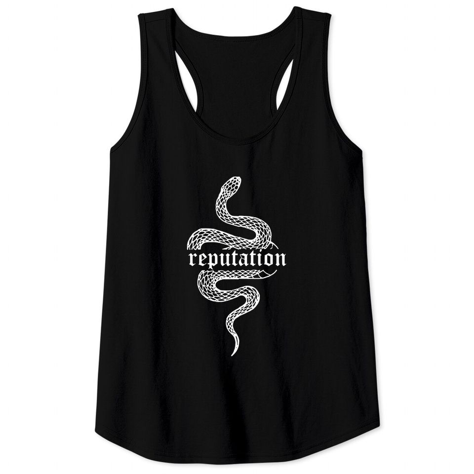 Reputation Snake Comfort Color Tank Tops