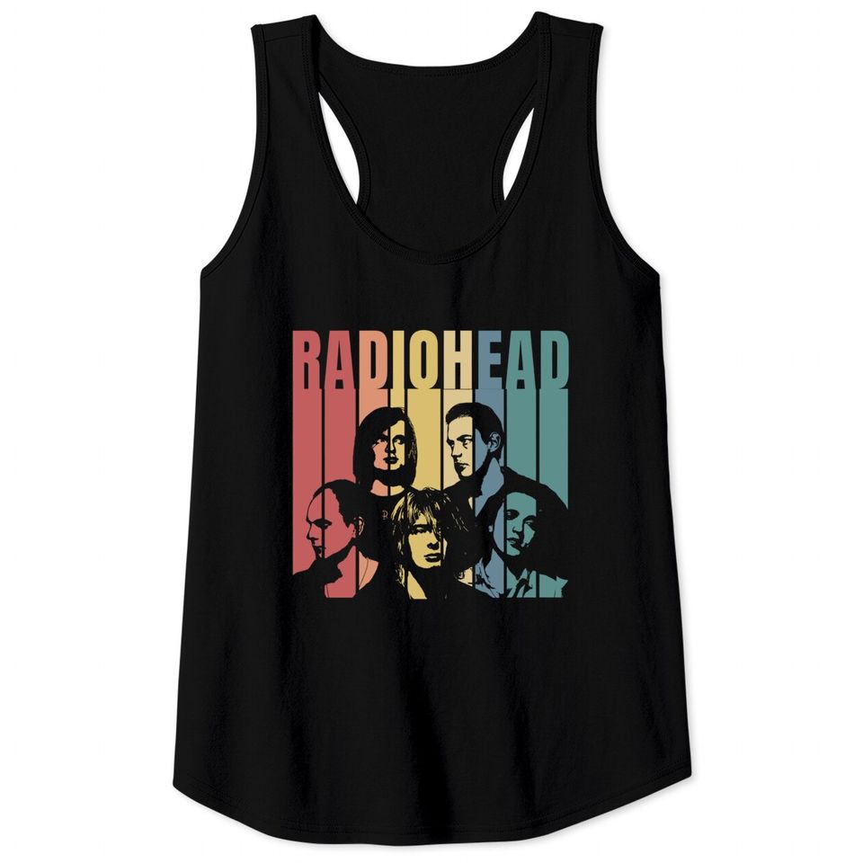 Radiohead Retro Vintage Tank Tops