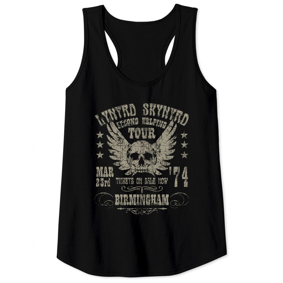 Lynyrd Skynyrd 1974 Tank Tops