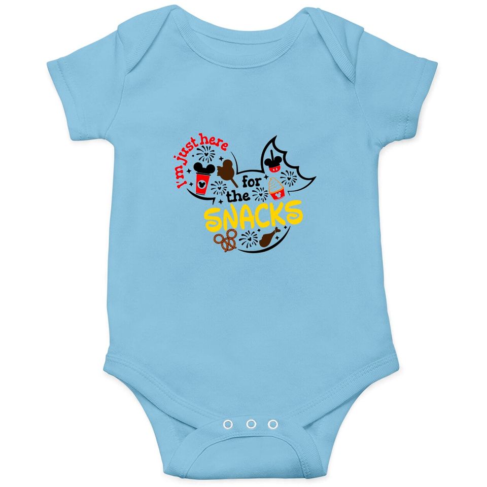 Disney Here For The Snacks Onesies