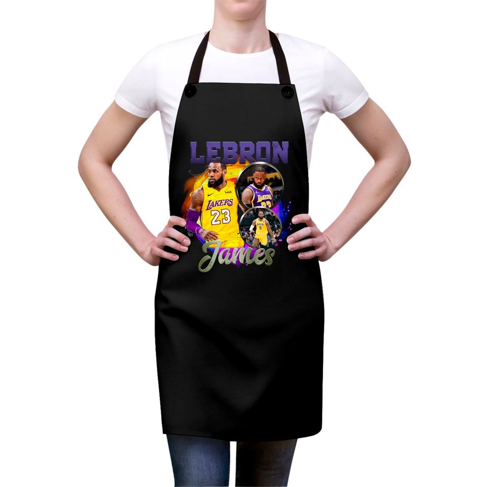 LeBron James Vintage Aprons, LeBron James Aprons
