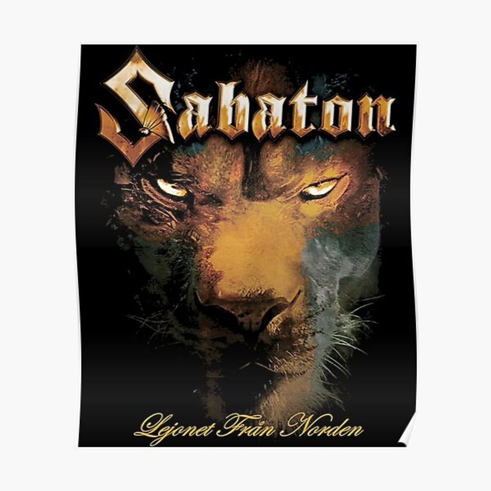 Sabaton Metal Music Premium Matte Vertical Poster