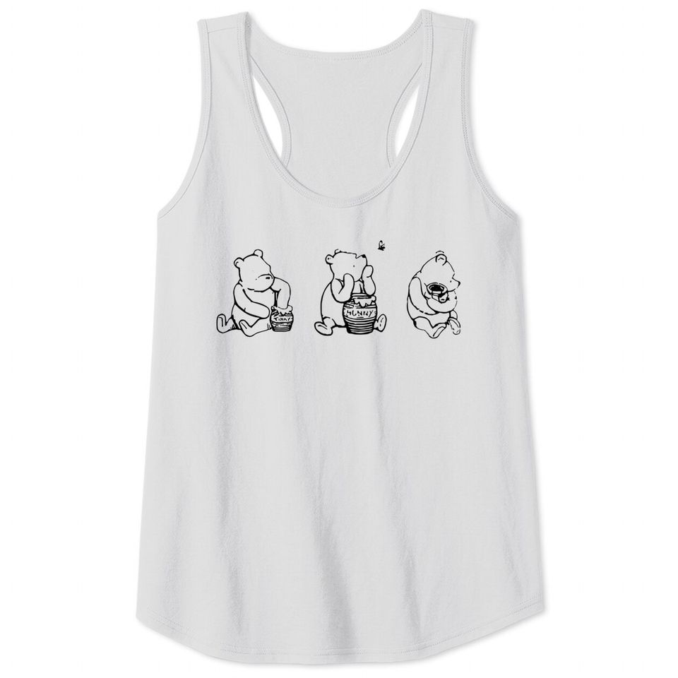 Vintage Disney Winnie Pooh Tank Tops